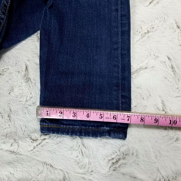 Levis Jeans Mens 38×30 Blue Regular Straight Dark Wash Denim - Picture 7 of 12